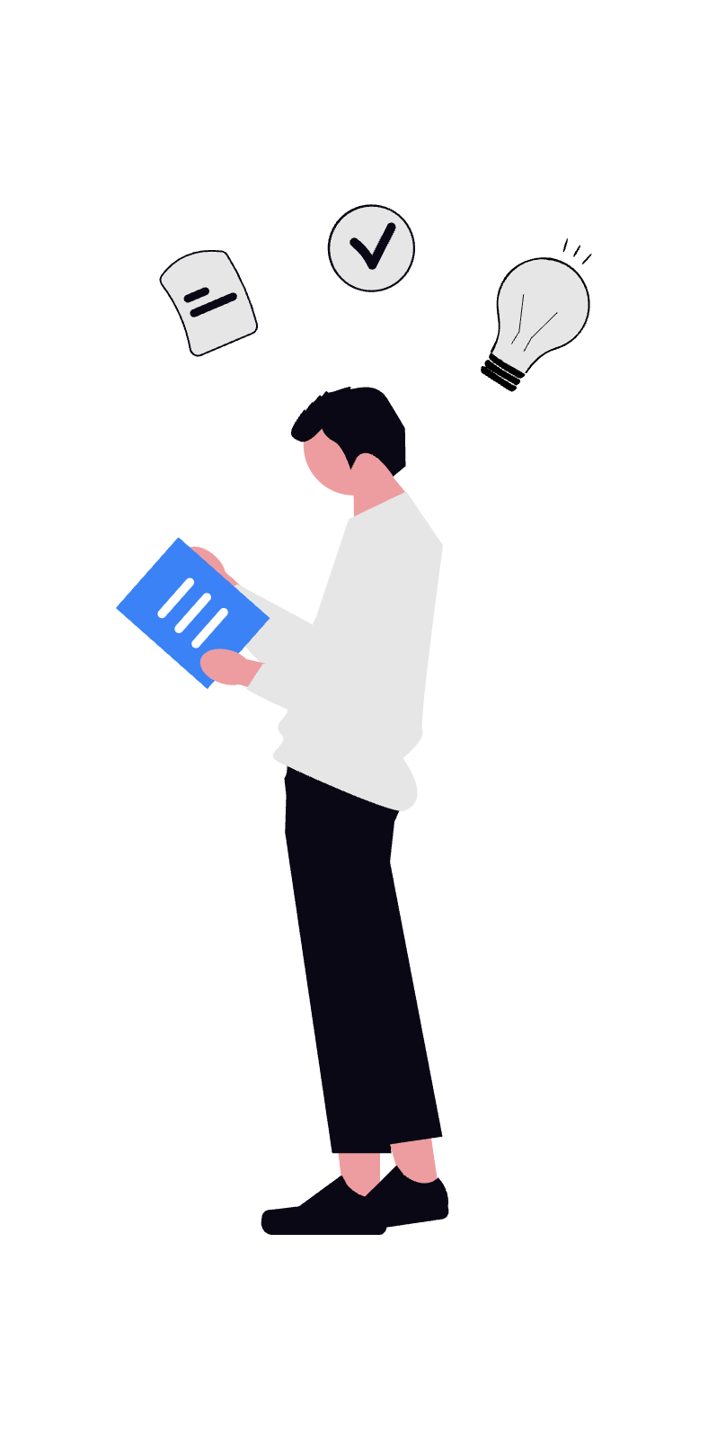 Personal knowledge management system illustration