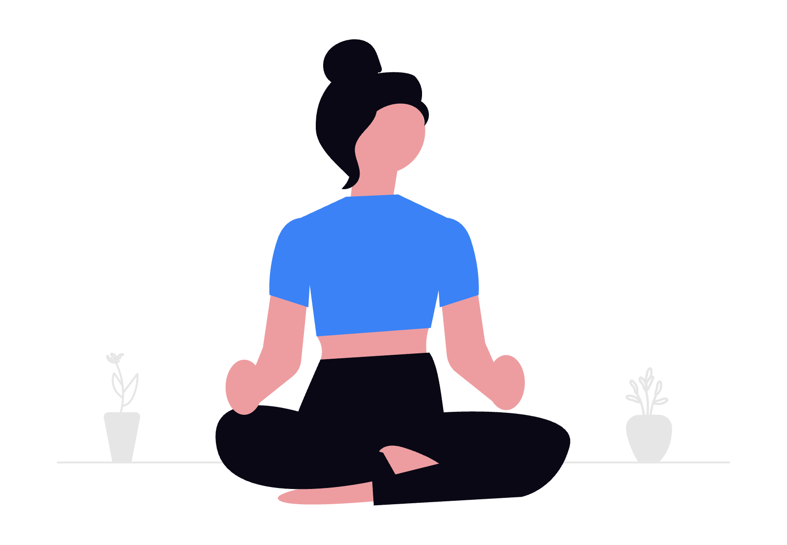 Mindfulness and focus illustration